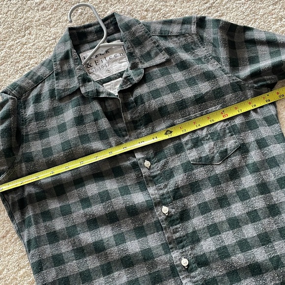FRANK & EILEEN Barry Flannel Shirt sz S - Picture 12 of 14